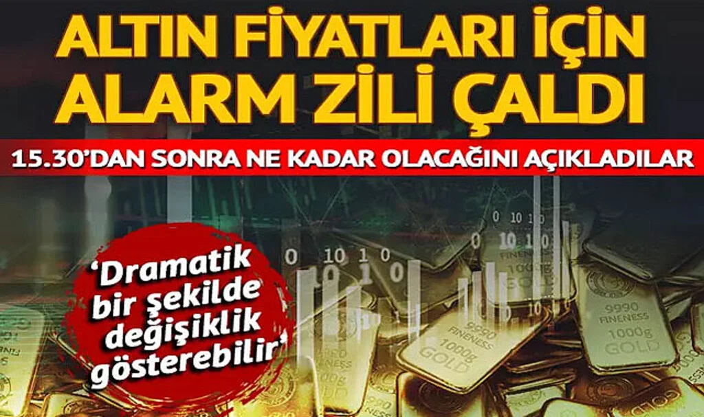 Altın yatırımcıları için alarm zili çaldı! ABD enflasyonu öncesi büyük sıçrama: Altın fiyatlarının saat 15.30’dan sonra ne kadar olacağını açıkladılar