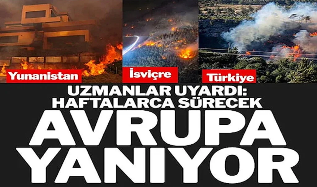 Aşırı Sıcaklar Kavurmaya Devam Ediyor… Tatil Yerleri Tahliye Ediliyor