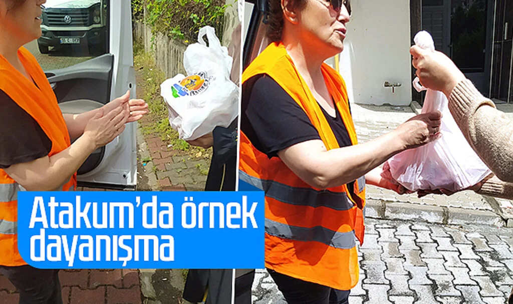 Atakum'da 500 aileye 'kurban eti'