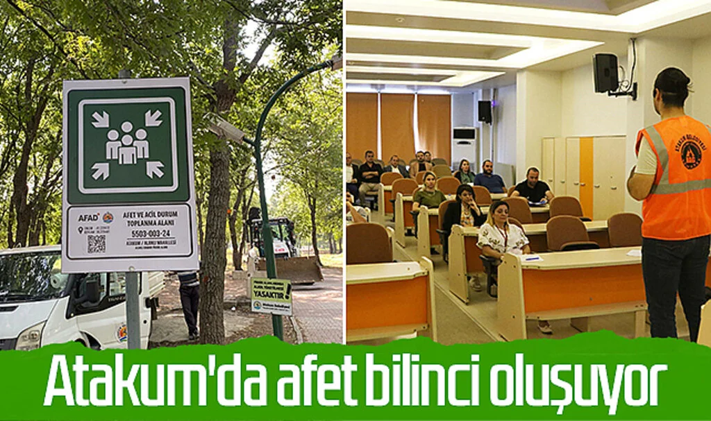 Atakum'da afet bilinci oluşuyor