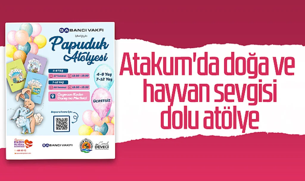 Atakum'da doğa ve hayvan sevgisi dolu atölye