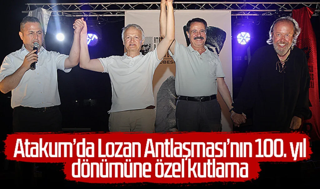 Atakum'da Lozan Antlaşması'nın 100. yıl dönümüne özel kutlama