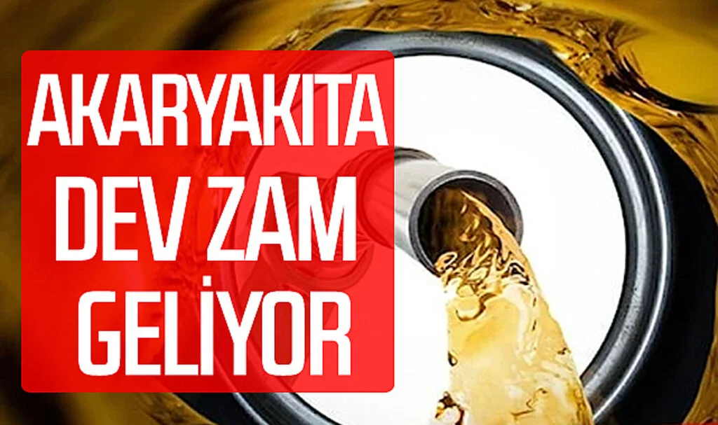 Benzine Zam Geliyor... İşte Ayrıntılar...