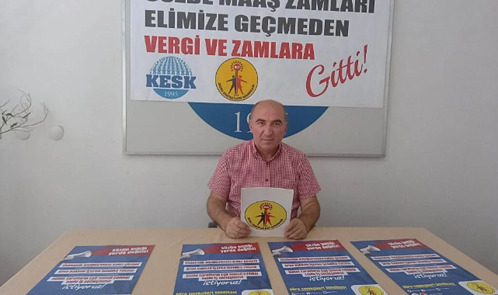 BES Samsun Şube Başkanı Yılmaz Tuluk: Yeni Maaş Zamları Buhar Oldu 