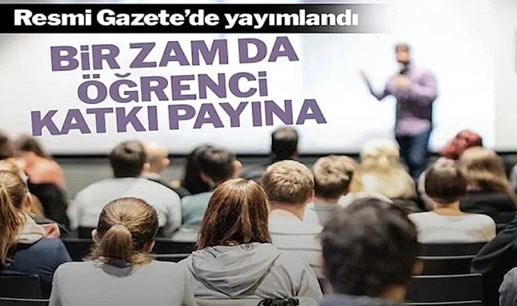 Bir Zam da Öğrenci Katkı Payına