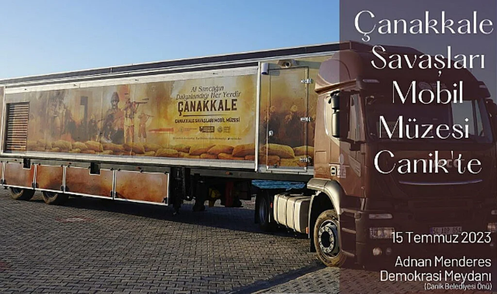 Çanakkale Savaşları Müzesi Canik’te 