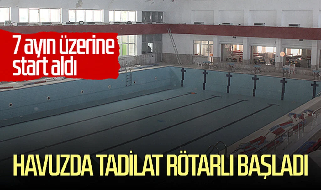 Canik 19 Mayıs Yüzme Havuzu tadilatı rötarlı başladı! 