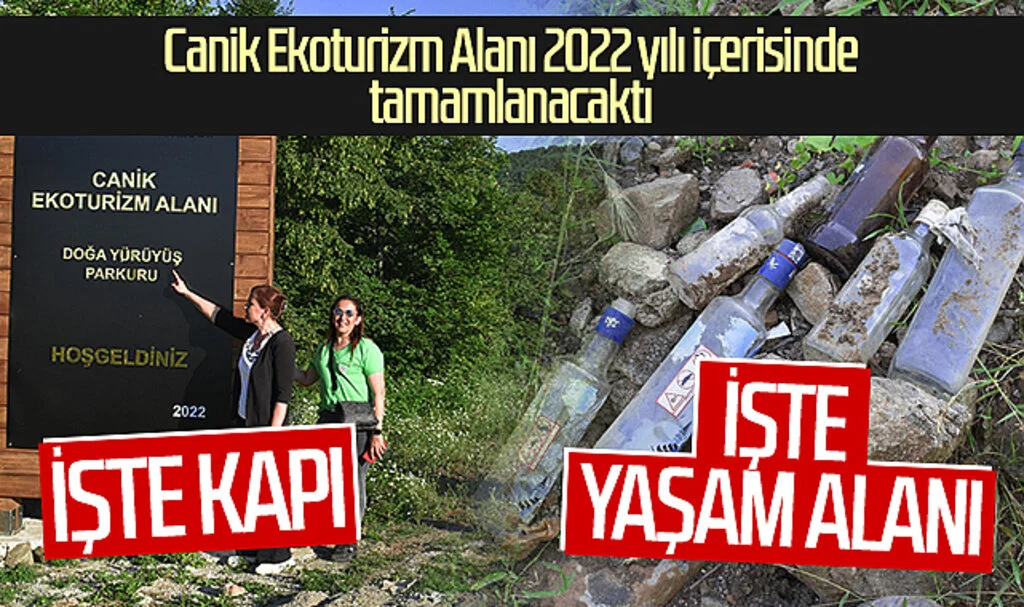 Canik Ekoturizm Alanı 2022 yılı içerisinde tamamlanacaktı! İşte kapı, işte yaşam alanı