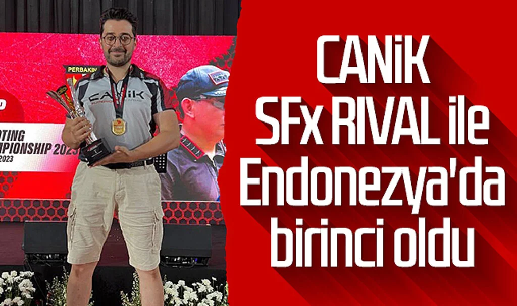CANiK SFx RIVAL ile Endonezya'da birinci oldu