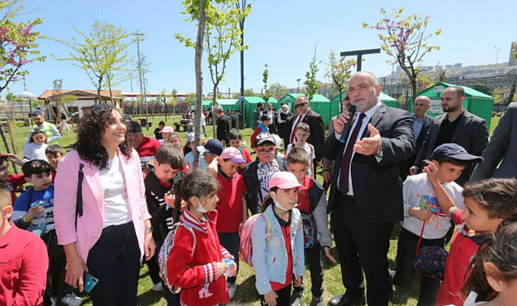 Canik'te Sıfır Atık Köyü Çocukları Ağırladı  