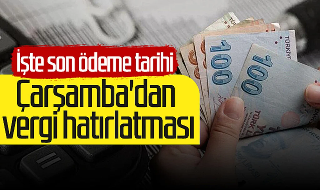 Çarşamba Belediyesi'nden vergi hatırlatması! İşte son ödeme tarihi...