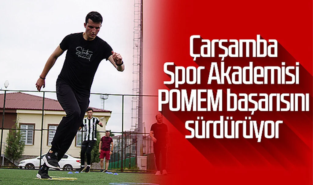 Çarşamba Spor Akademisi POMEM başarısını sürdürüyor