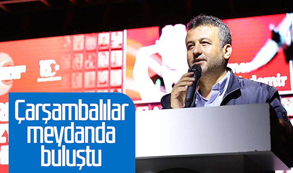 Çarşambalılar meydanda buluştu