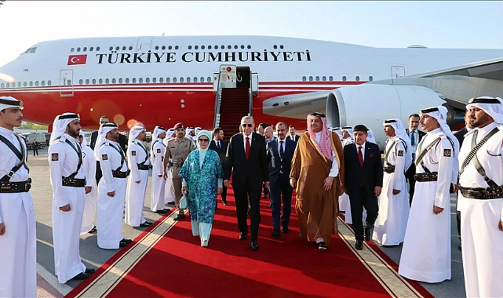 Cumhurbaşkanı Erdoğan Katar'da
