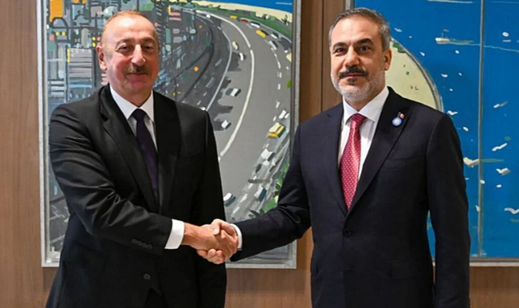 Dışişleri Bakanı Fidan, Azerbaycan Cumhurbaşkanı Aliyev ile Görüştü