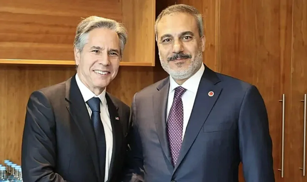 Dışişleri Bakanı Hakan Fidan ABD Dışişleri Bakanı Blinken Görüştü