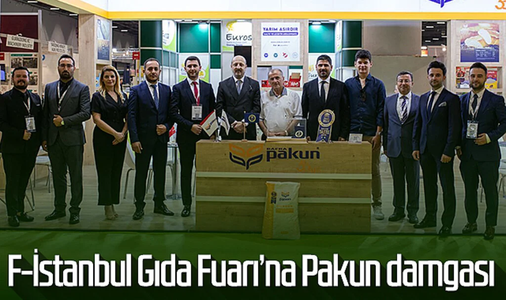 F-İstanbul Gıda Fuarı’na Pakun damgası 