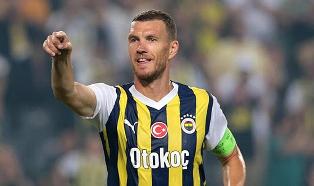 Fenerbahçe'de Edin Dzeko'nun performansı Avrupa'yı hayran bıraktı