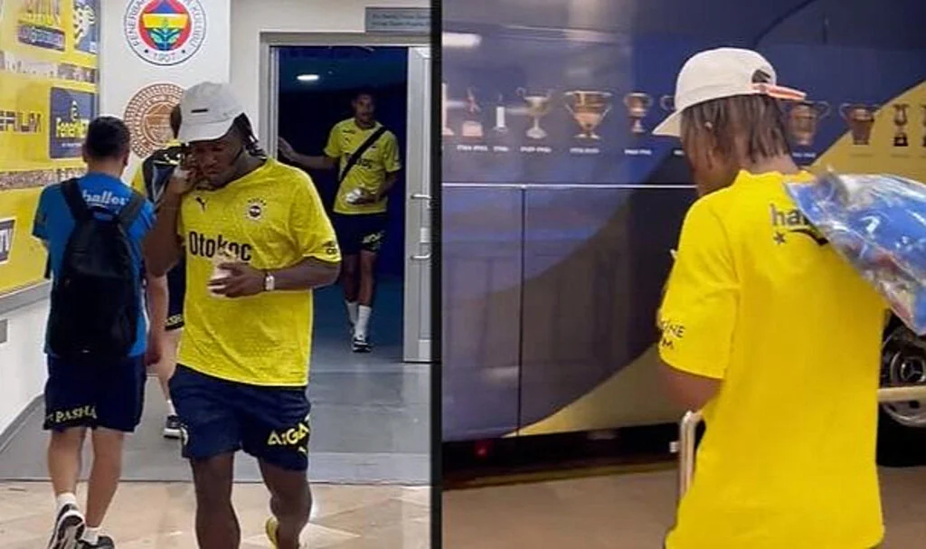 Fenerbahçe'de maçın bitiş düdüğünün ardından Batshuayi çılgına döndü!