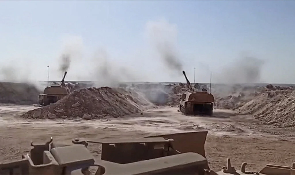 Fırat Kalkanı Bölgesine Taciz Ateşi Açan 12 PKK/YPG'li Terörist Etkisiz Hale Getirildi