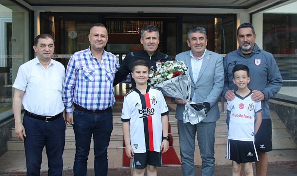 Gerede Başkanı Mustafa Allar Samsunspor'un kampını ziyaret etti