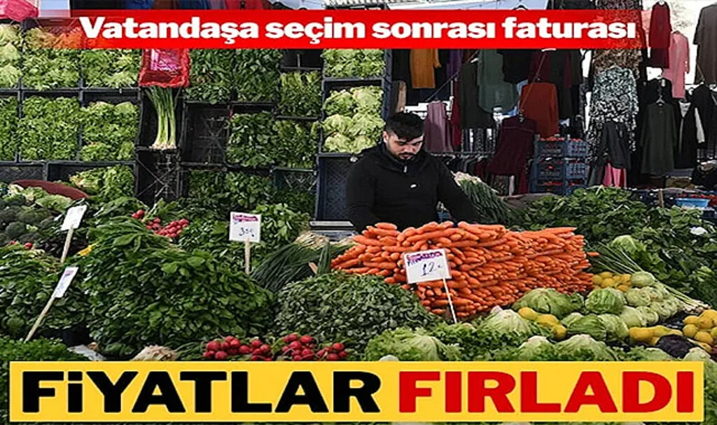 Gıda Fiyatları Bir Yılda Yüzde 92,2 Arttı