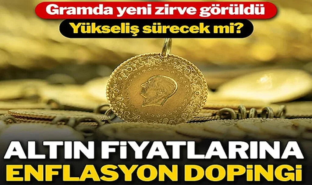Gram Altın ABD Enflasyonu Sonrası Rekor Tazeledi