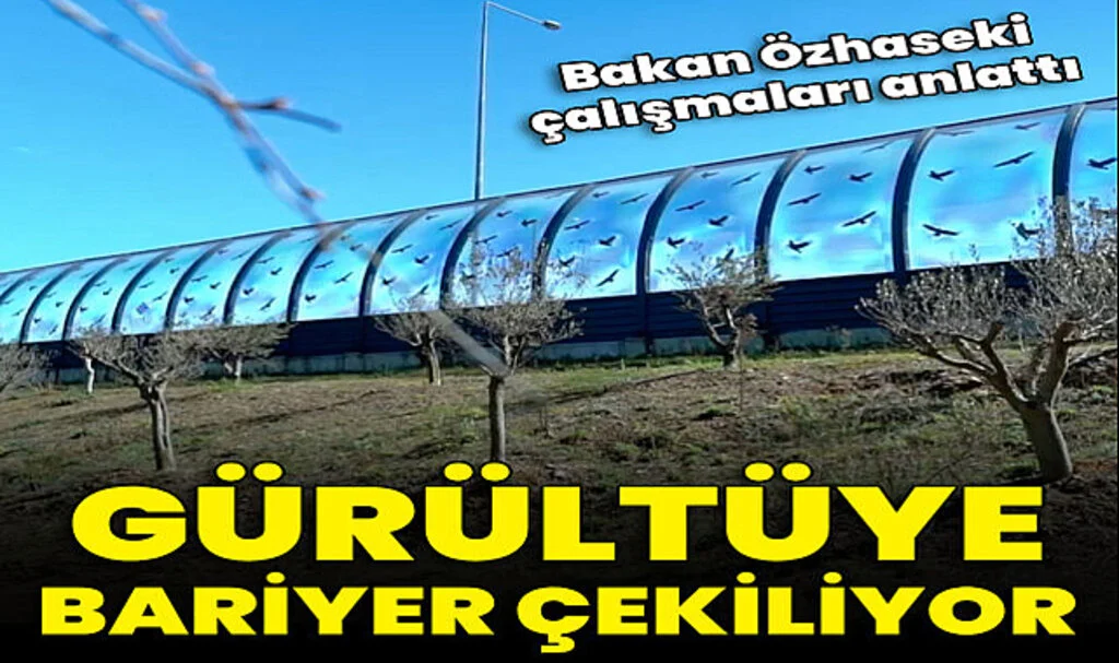 Gürültüye Bariyer Çekiliyor