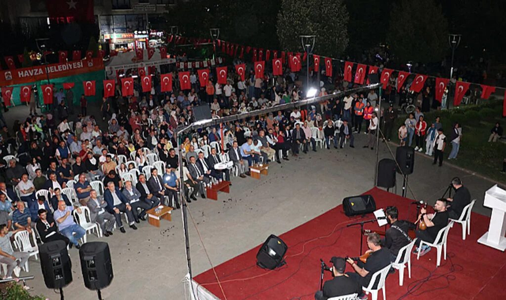 Havza'da 15 Temmuz Demokrasi ve Milli Birlik Günü Etkinlikleri