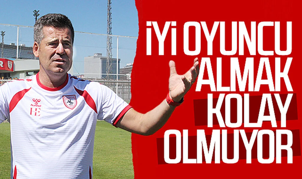Hüseyin Eroğlu: İyi oyuncu almak kolay olmuyor