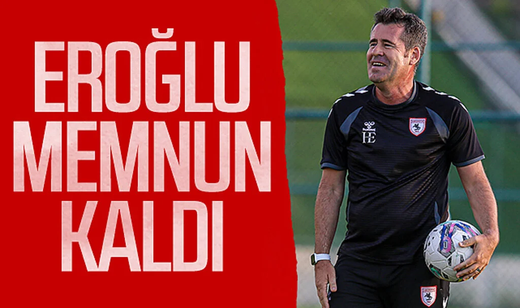 Hüseyin Eroğlu kamptaki çalışma temposundan memnun kaldı