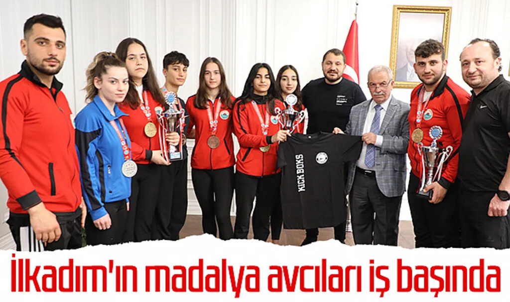 İlkadım'ın madalya avcıları iş başında