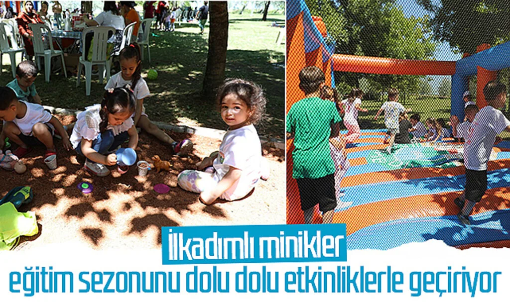 İlkadımlı minikler eğitim sezonunu dolu dolu etkinliklerle geçiriyor