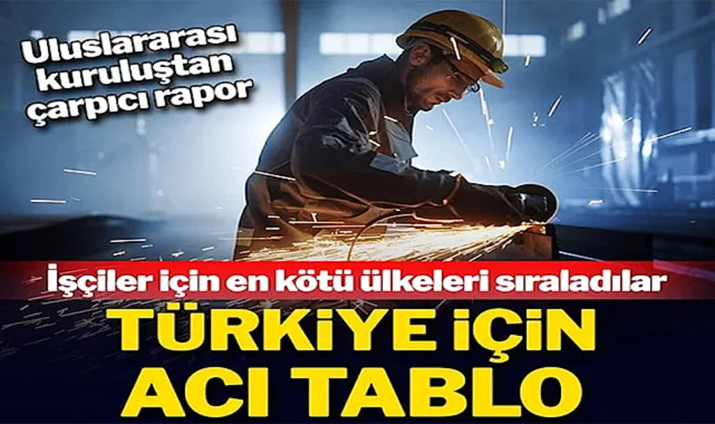 ITUC: Türkiye Çalışanlar İçin En Kötü 10 Ülkeden Biri