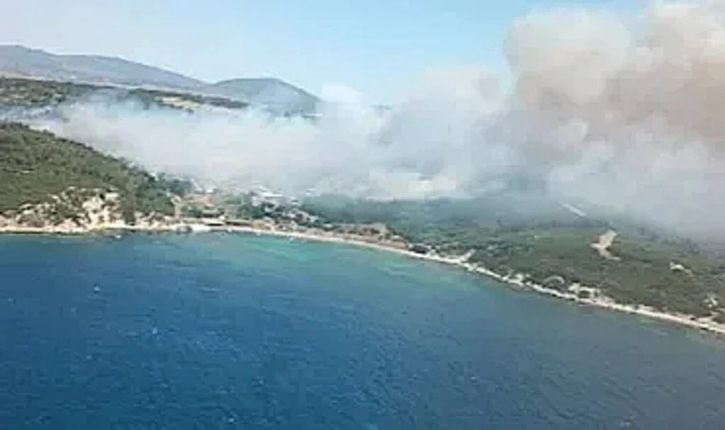 İzmir’de İki Ayrı Yerde Orman Yangını