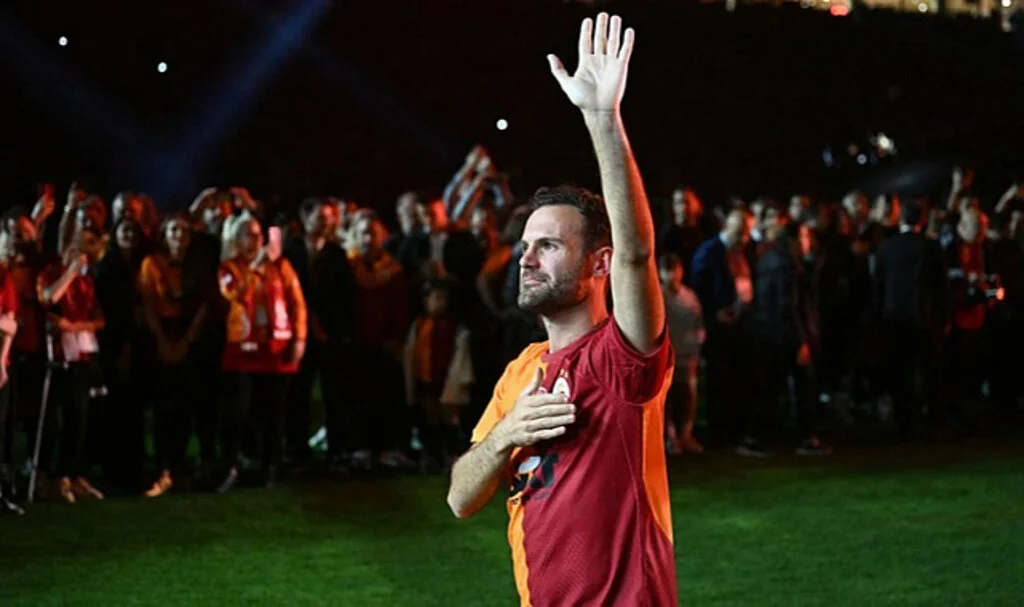Juan Mata, Galatasaray'a Veda Etti