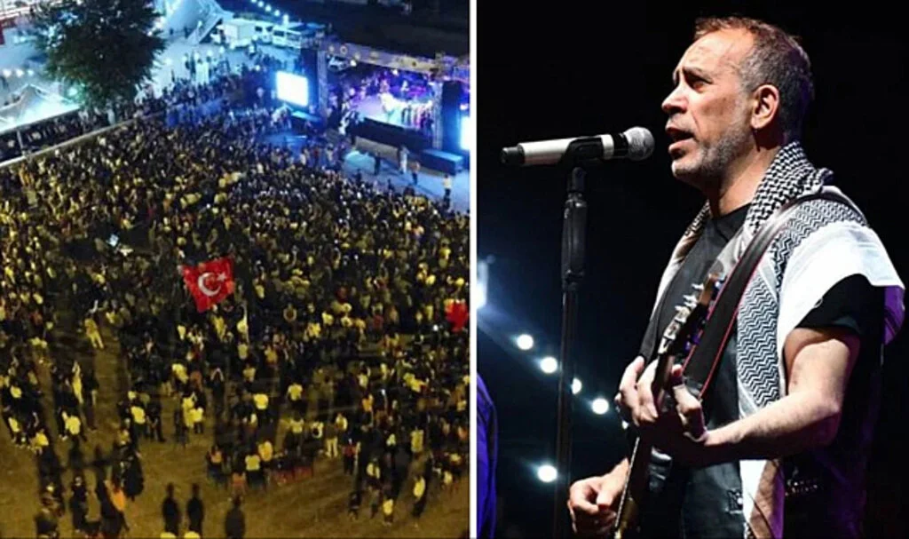 Kato Dağı'nda Haluk Levent Rüzgarı! Konser Alanı Doldu Taştı