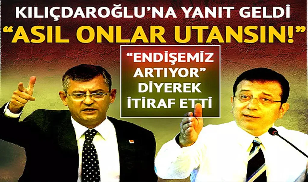 Kılıçdaroğlu'na Yanıt Verip "Asıl onlar utansın" Dedi! Özgür Özel'den Gündem Yaratacak 'İmamoğlu' Mesajı