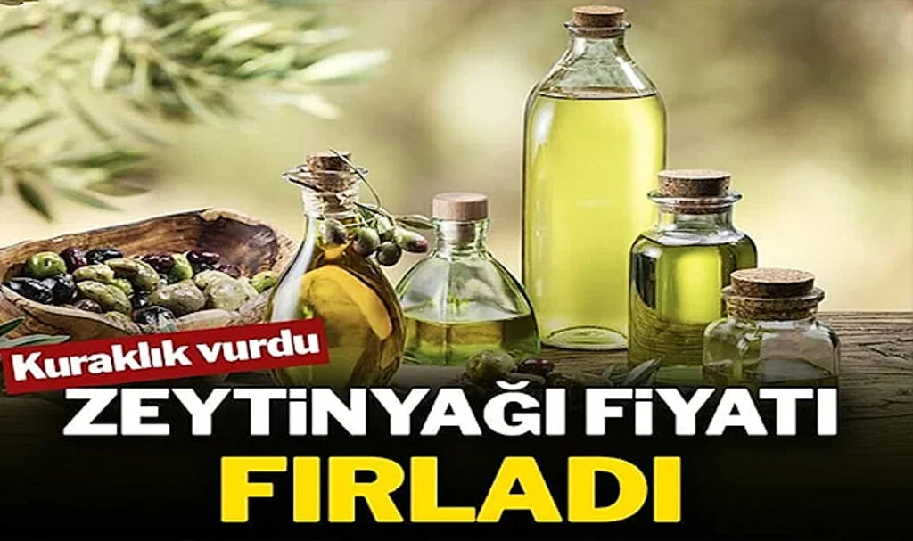 Kuraklık Zeytinyağını Vurdu, Fiyatlar Rekor Kırdı