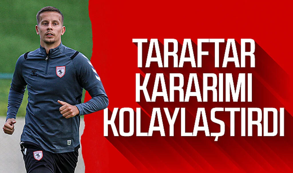Lubomir Satka: Samsunspor taraftarı kararımı kolaylaştırdı