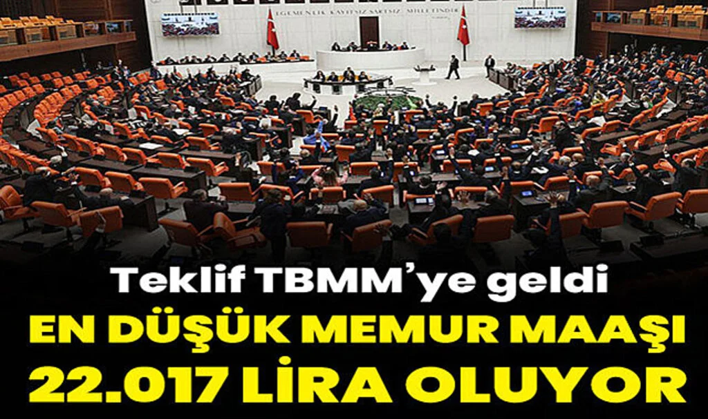 Memur Maaşlarına Zam Teklifi TBMM'de