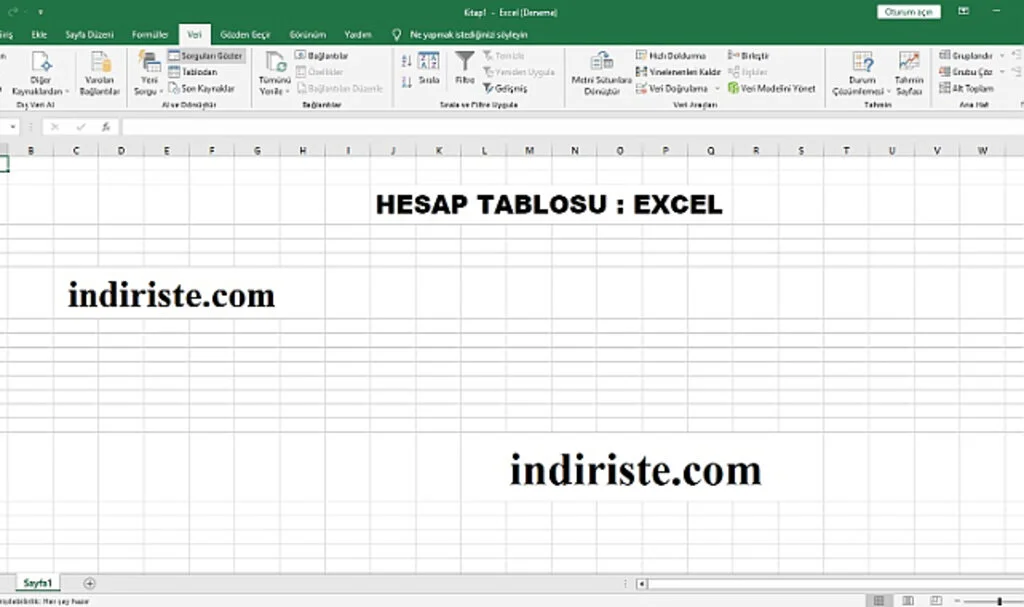 Microsoft Excel ile Hesaplama İşlemlerinizi Hızlandırabilirsiniz !