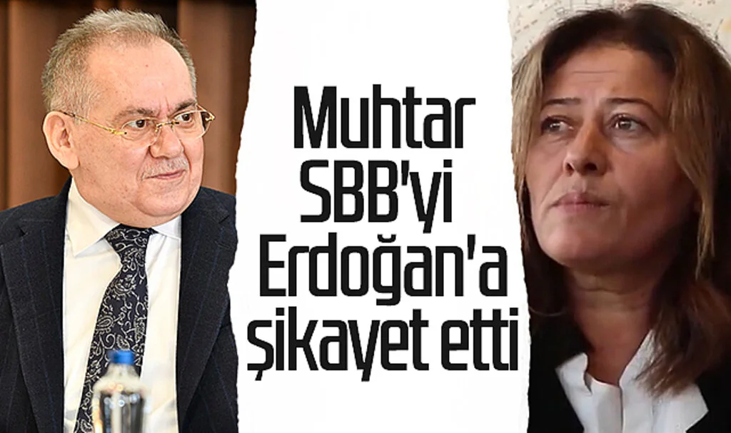 Muhtar, Samsun Büyükşehir Belediyesi'ni Erdoğan'a şikayet etti