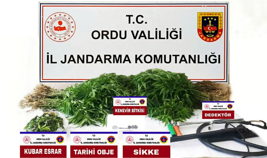 Ordu’da Tarihi Eser Operasyonu 