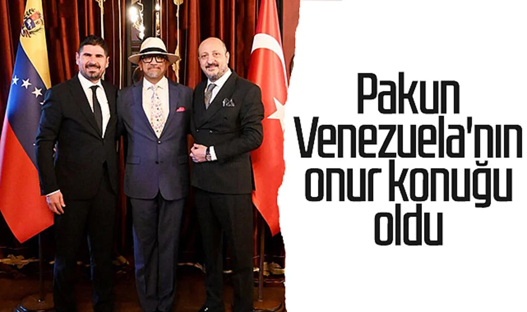 Pakun, Venezuela'nın onur konuğu oldu