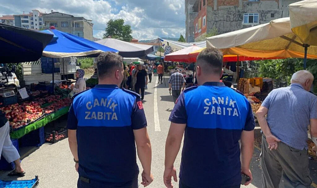 Samsun Canik’te Pazar Tartıları Denetlendi