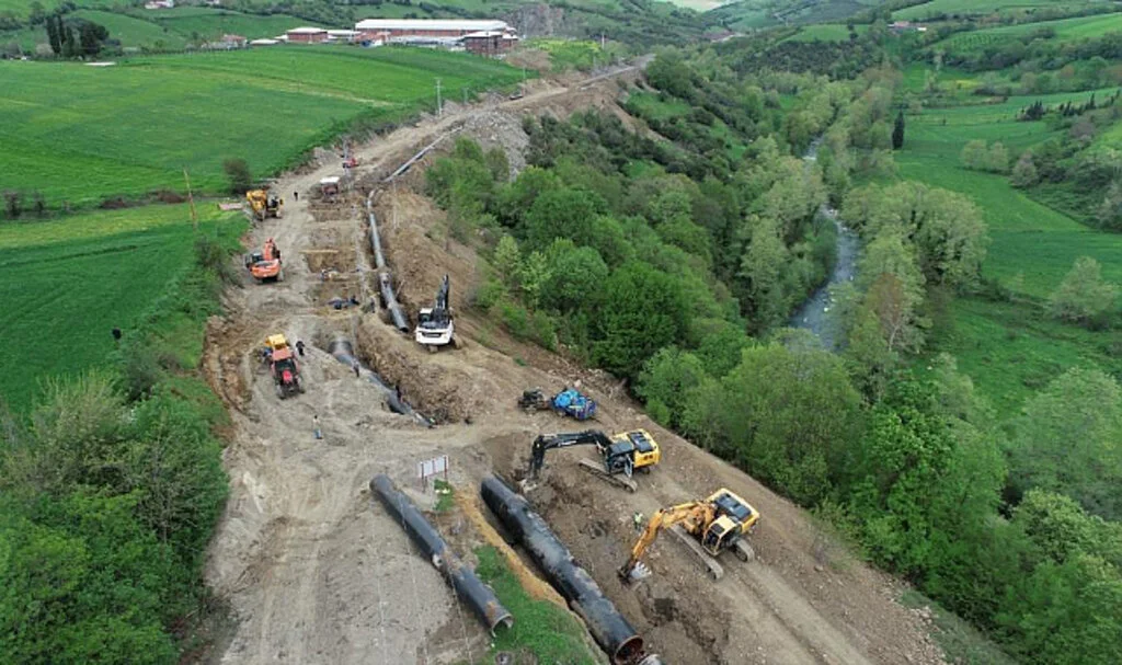 Samsun'da 5 İlçeyi İlgilendiren Dev Proje Devam Ediyor