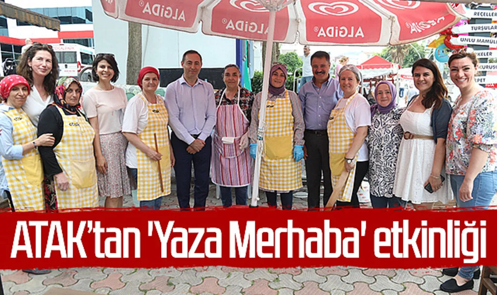 Samsun'da ATAK'tan 'Yaza Merhaba' etkinliği