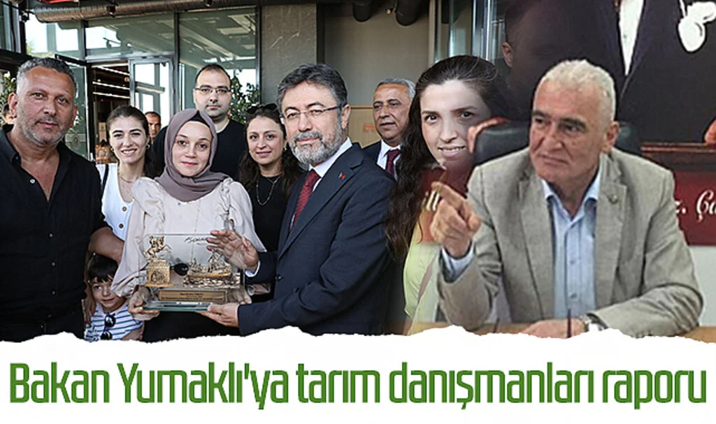 Samsun'da Bakan Yumaklı'ya tarım danışmanları raporu 