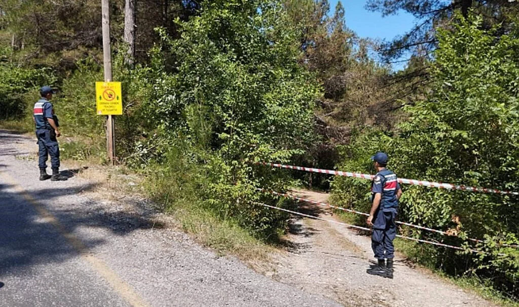 Samsun'da Jandarma 'yeşil vatan' nöbetinde